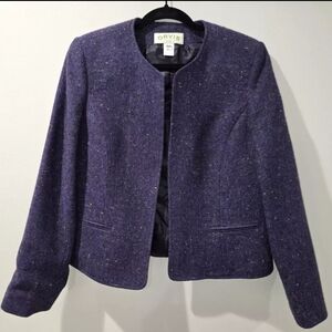Orvis Wool Open Front Blazer